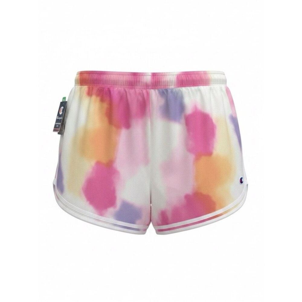 NWT Champion Tie Dye Athletic Shorts Size XXL Multicolor Running Gym - Picture 2 of 5